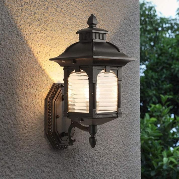 Vintage Glass Exterior Wall Light
- lampzlondon