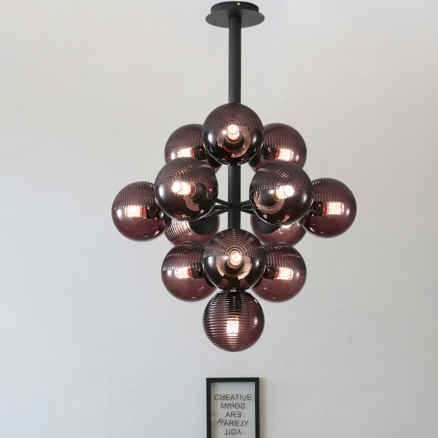 Pendant Light, Grape Design