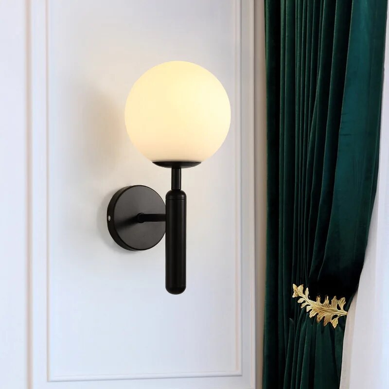 Elegant contemporary LED wall fixture