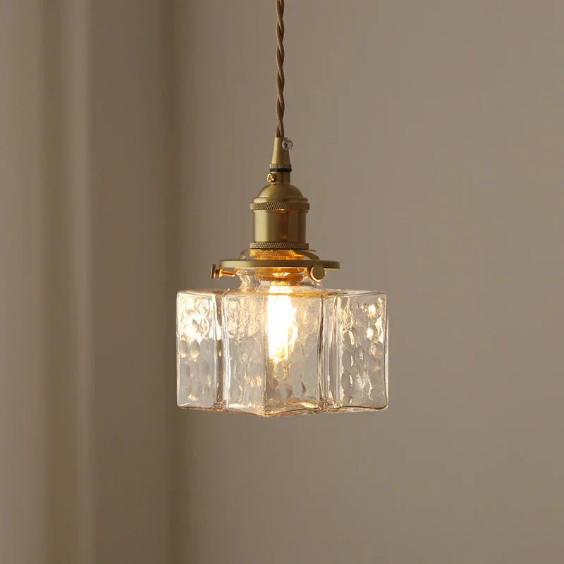 Contemporary Fatima Glass Pendant Light
