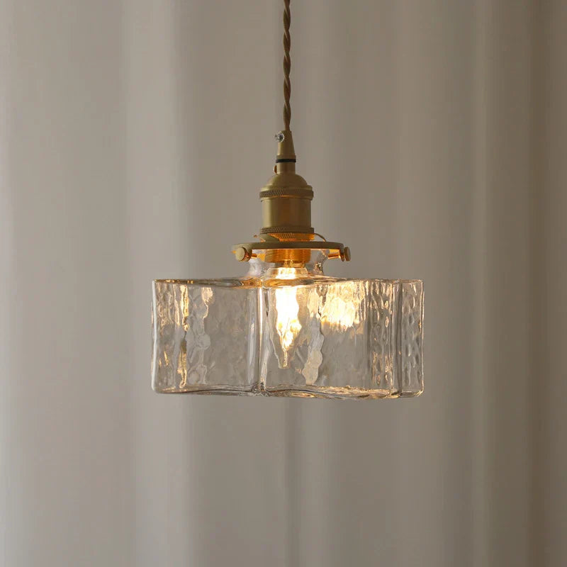 Contemporary Fatima Glass Pendant Light