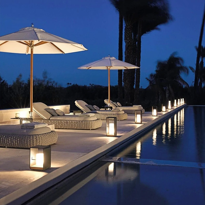 Outdoor Solar Powered Lamp