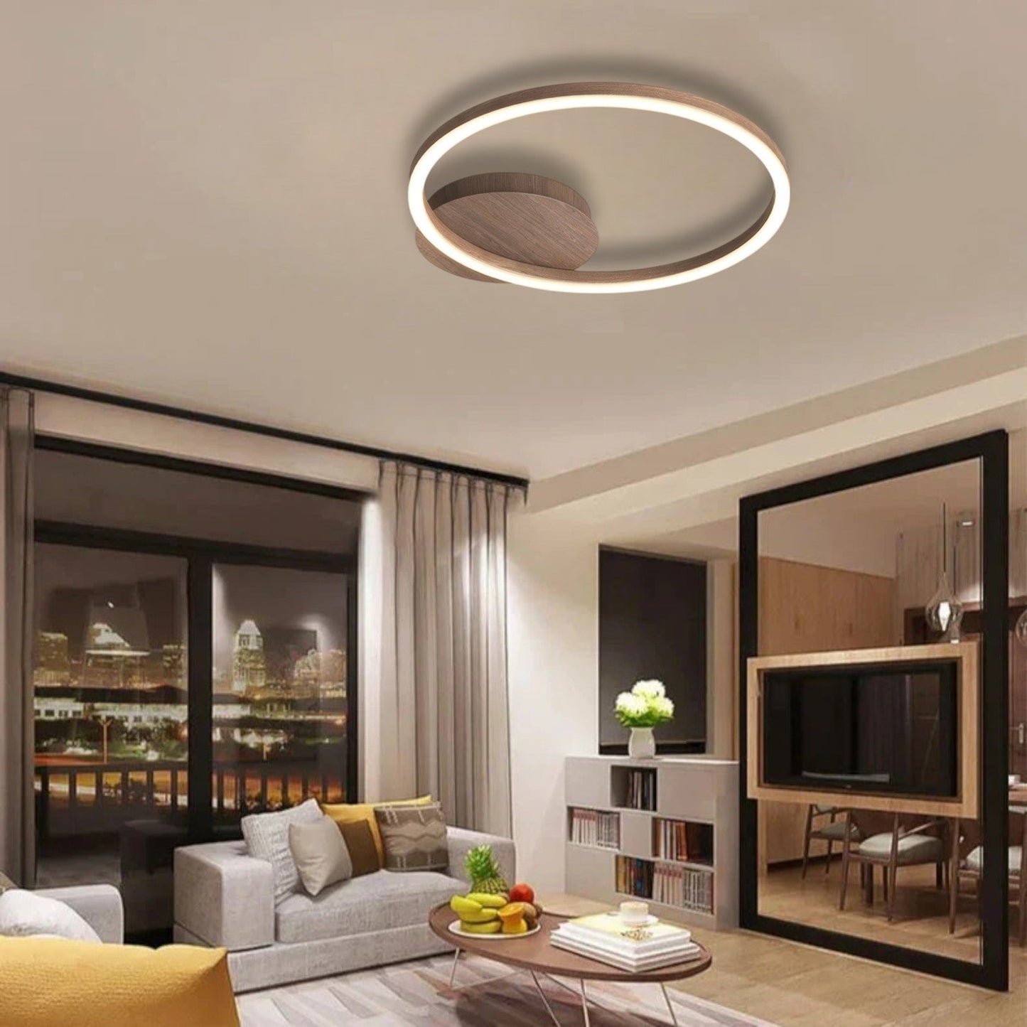 Refined Ring Chandelier
