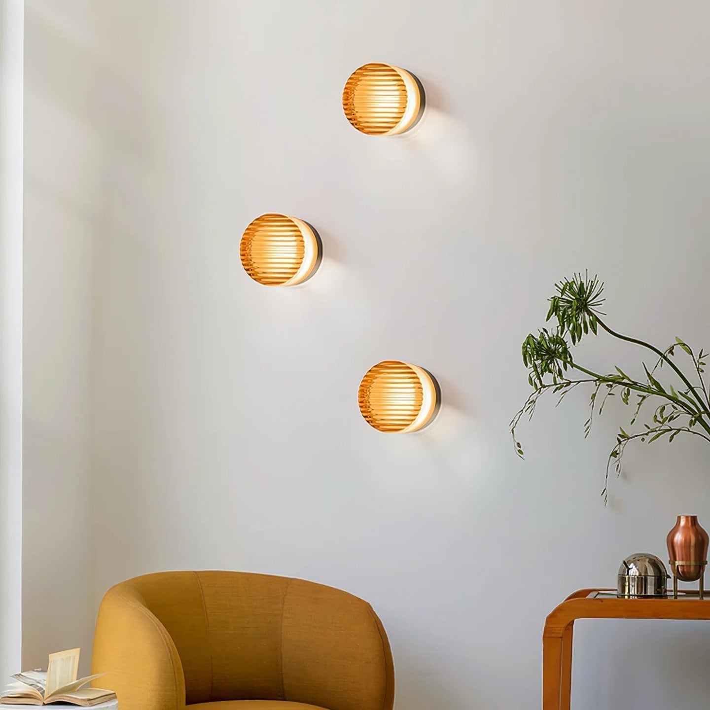Contemporary LED Wall Fixture for Interior and Exterior Use