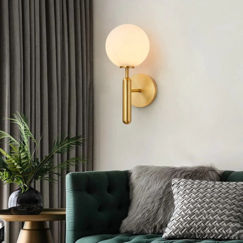 Elegant contemporary LED wall fixture