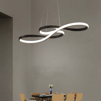 LED Pendant Light with Musical Notes Design