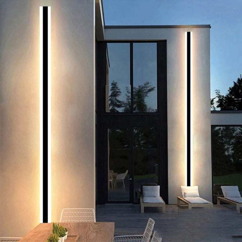 Wall Light with Stripe Detail