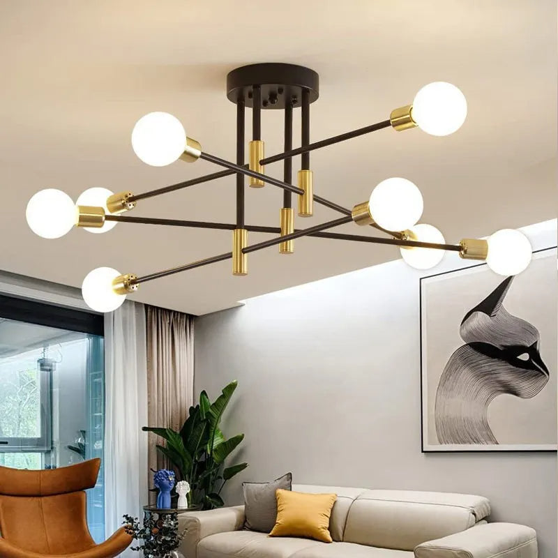 Glass Ball Chandelier by ORBITA