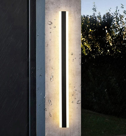 Wall Light with Stripe Detail
