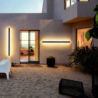 Wall Light with Stripe Detail