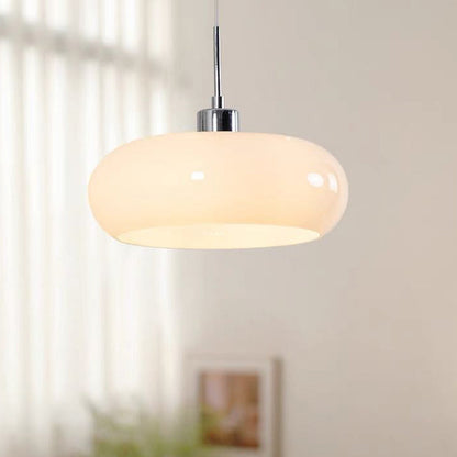Glass Pendant Light in a Bread Shape