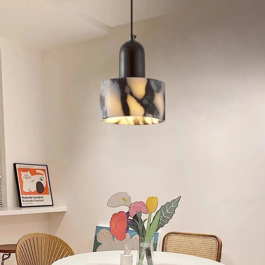Pendant Light, Black Marble
 - lampzlondon