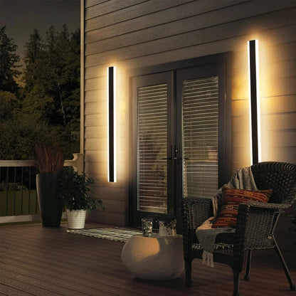 Wall Light with Stripe Detail