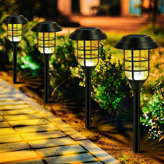 Six Solar Garden Torches
 - lampzlondon