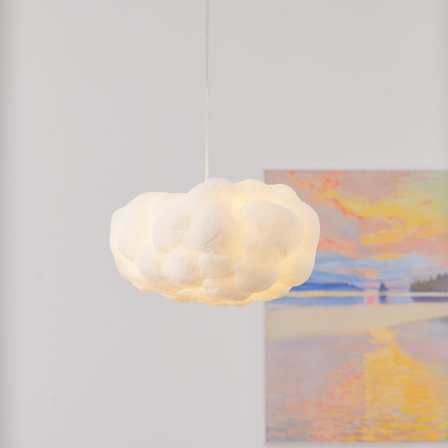 Pendant Lamp, Cloudy Style