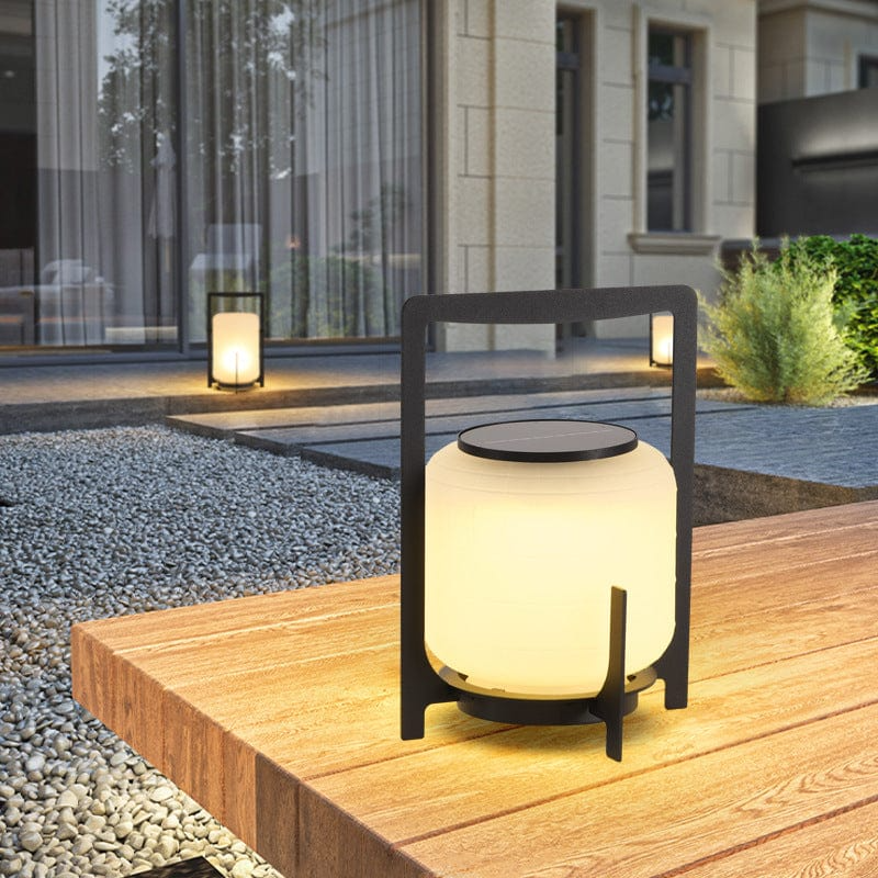 Patio Lamp with Solar Power