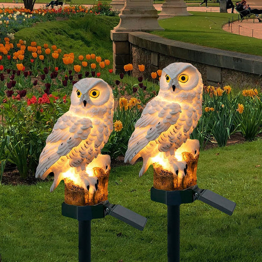 Two Solar Owl Lamps
 - lampzlondon