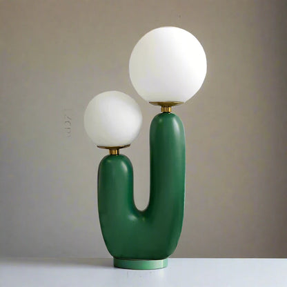 Lamp shaped like a cactus