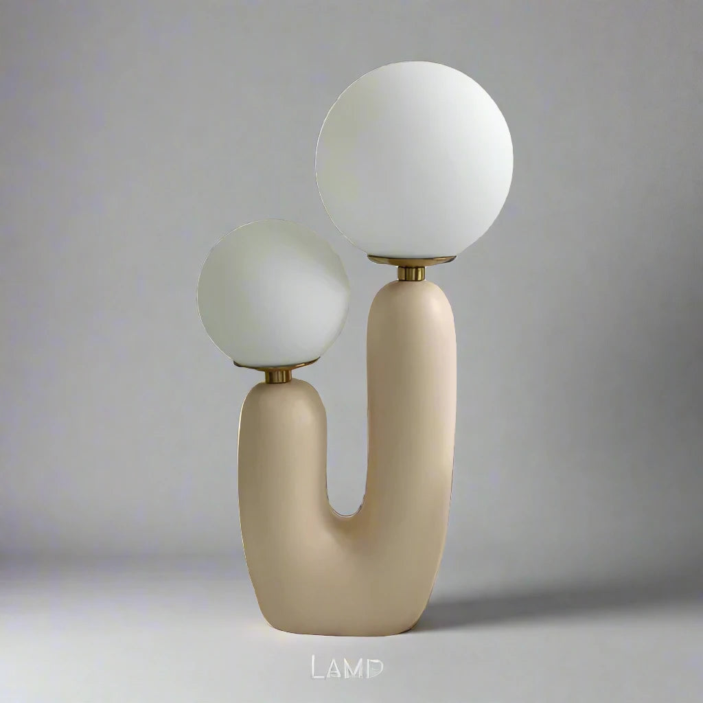 Lamp shaped like a cactus
