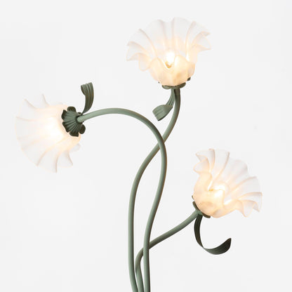 Floor Lamp with Calla Lilies