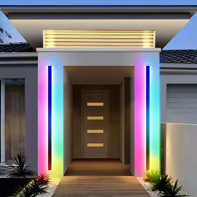 Wall Light with Stripe Detail