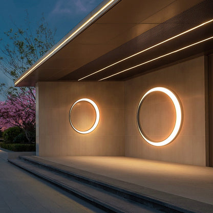 Outdoor Wall Light, Eclipse Style