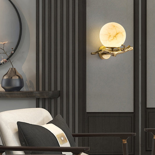Stylish Marble Wall Light
 - lampzlondon