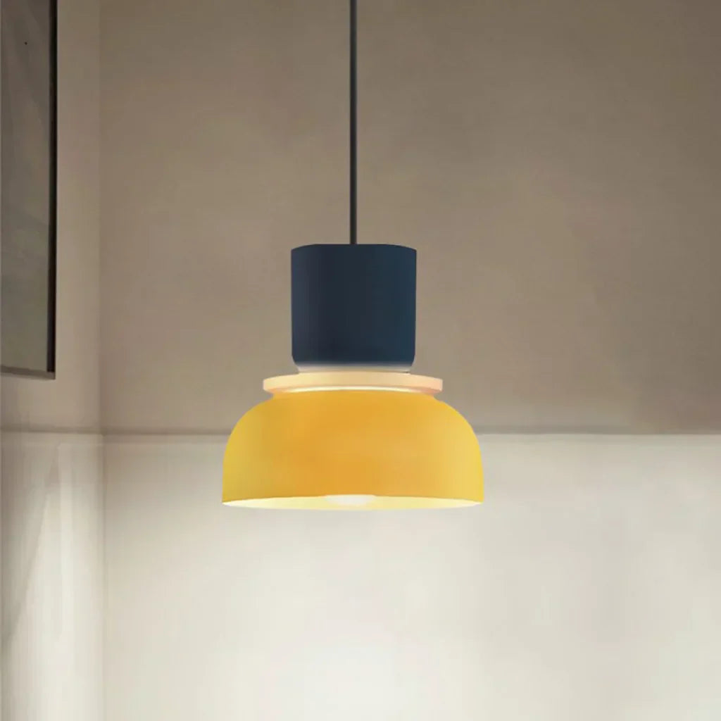Nordic Pendant Lamp with Color Blocking by Dulcy