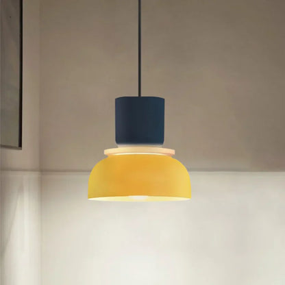 Nordic Pendant Lamp with Color Blocking by Dulcy