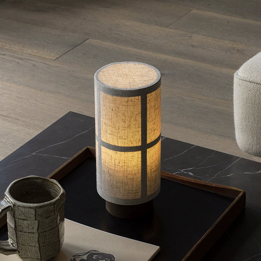 Silk Table Lamp from Japan
 - lampzlondon
