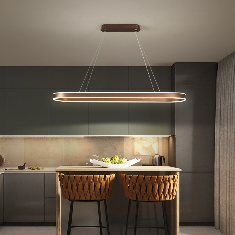 Rose Gold Chandelier for the Kitchen