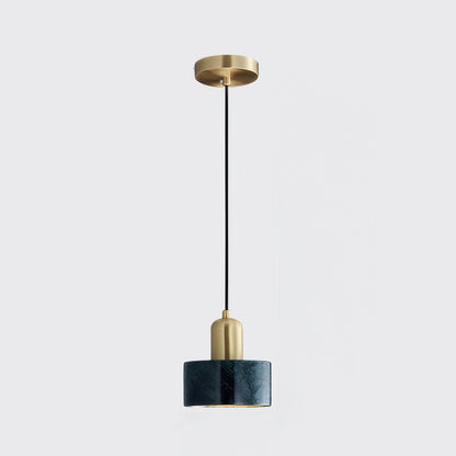 Japanese Style Cylinder Hanging Lamp