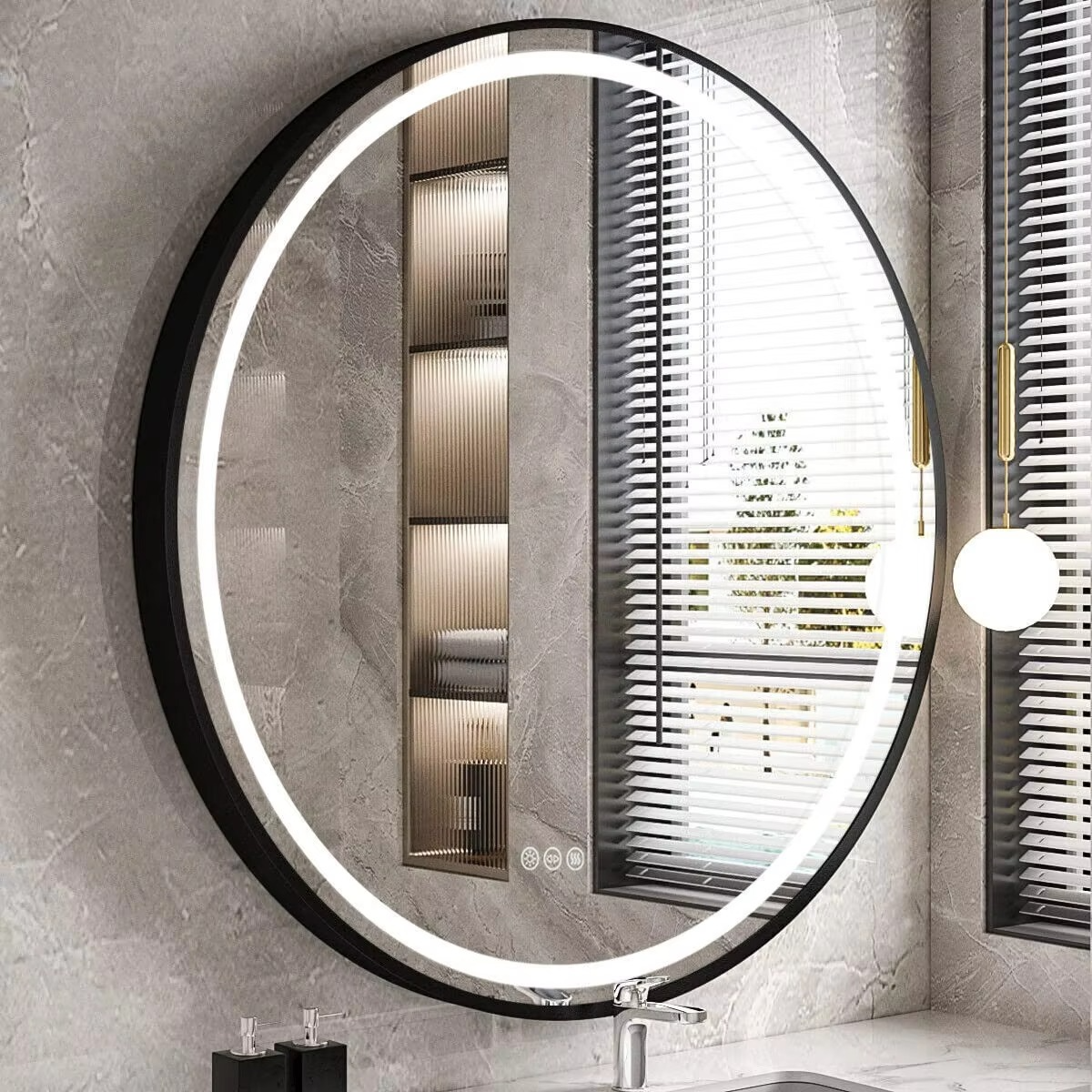 Illuminated Bathroom Mirror