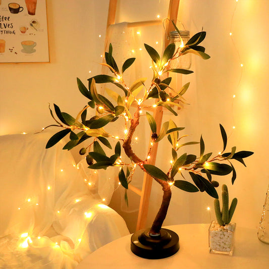 Table Lamp with LED Tree Design
 - lampzlondon