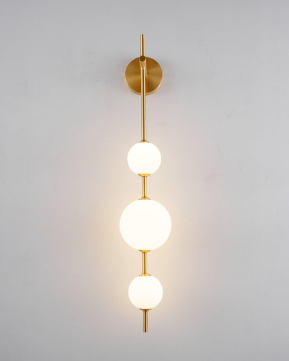 Wall-Mounted Vertical Globe Light