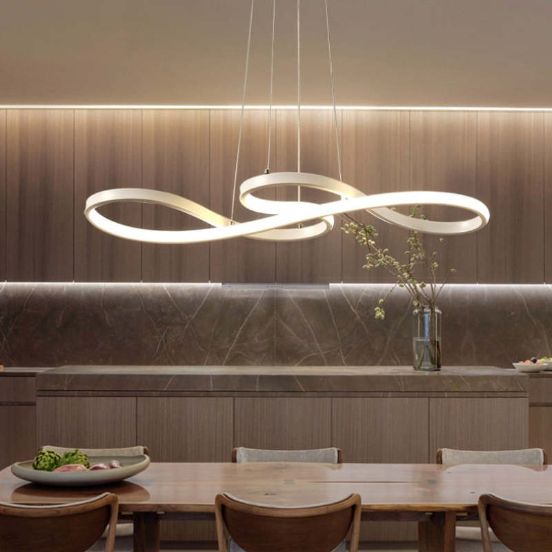 LED Pendant Light with Musical Notes Design