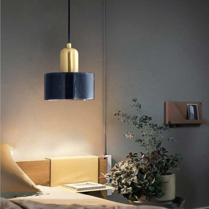 Japanese Style Cylinder Hanging Lamp